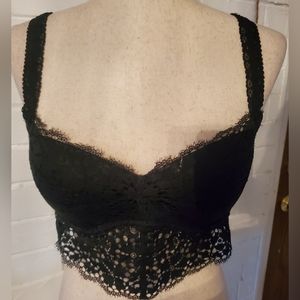 Victoria Secret Lace Bra , black, size L